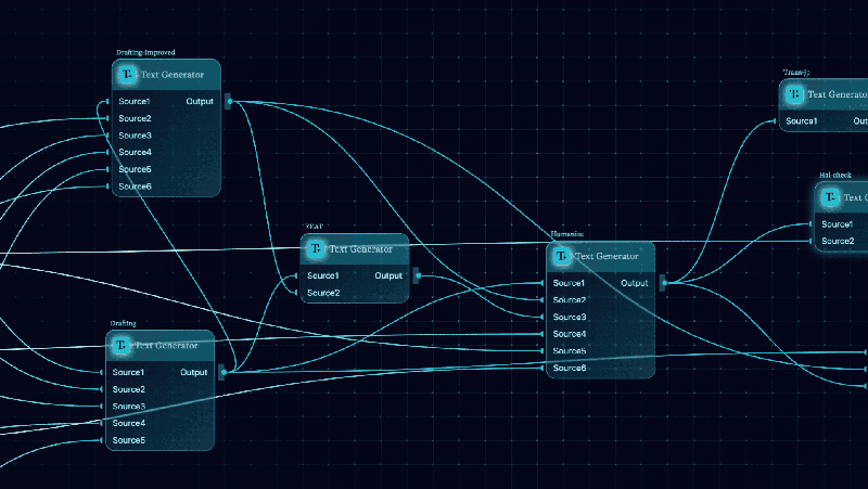 Giselle's Node-based UI